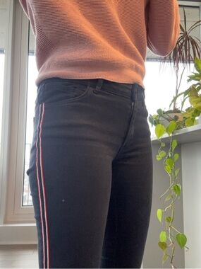 Zara Skinny Black Denim Jeans - Women